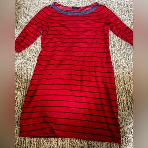 Stylish Tommy Hilfiger Navy Red Dress